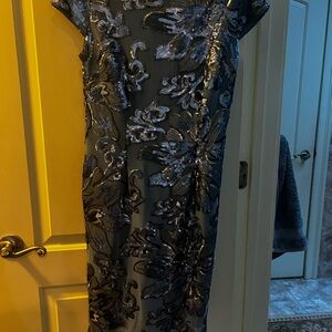 Elegant Sequin Embellished Dress